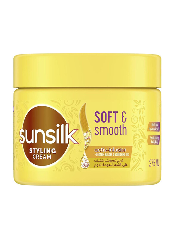 

Sunsilk Soft & Smooth Hair Cream for All Hair Types, 275ml