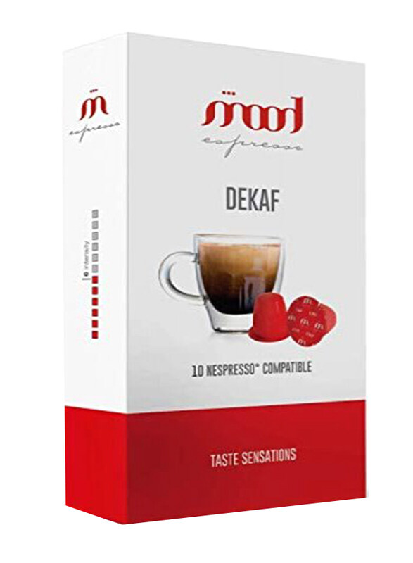 

Mood Dekaf Taste Sensations Espresso Capsules, 10 Capsules