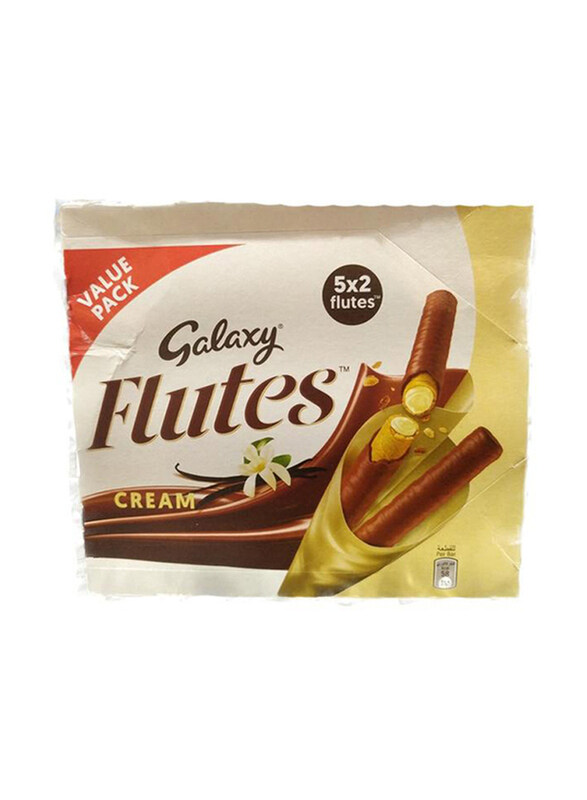 

Galaxy Flutes Cream Chocolate, 5 x 22.5g