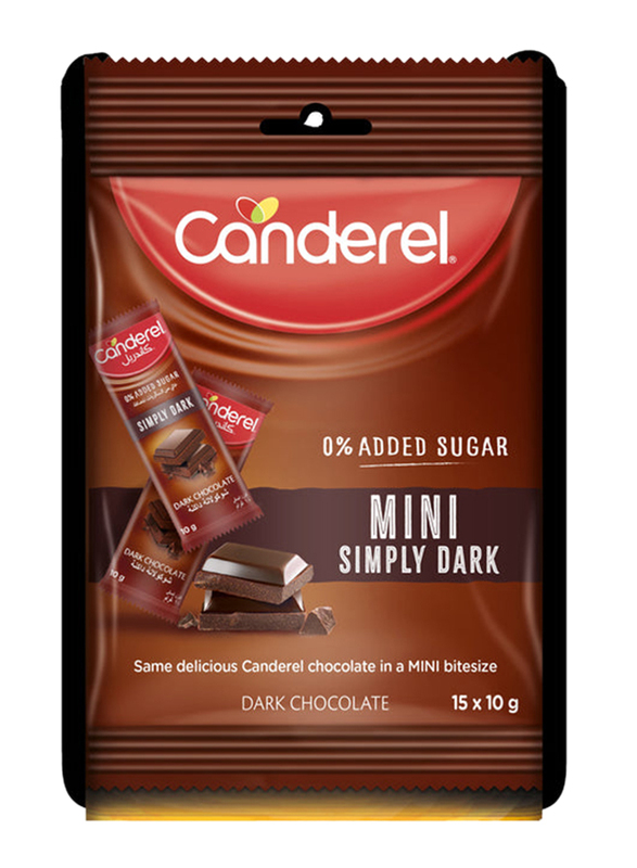 Canderel Mini Simply Dark Chocolate, 150g
