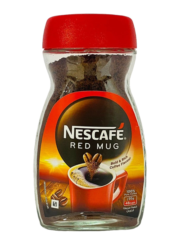 Nescafe Red Mug Soluble Coffee, 95 gm