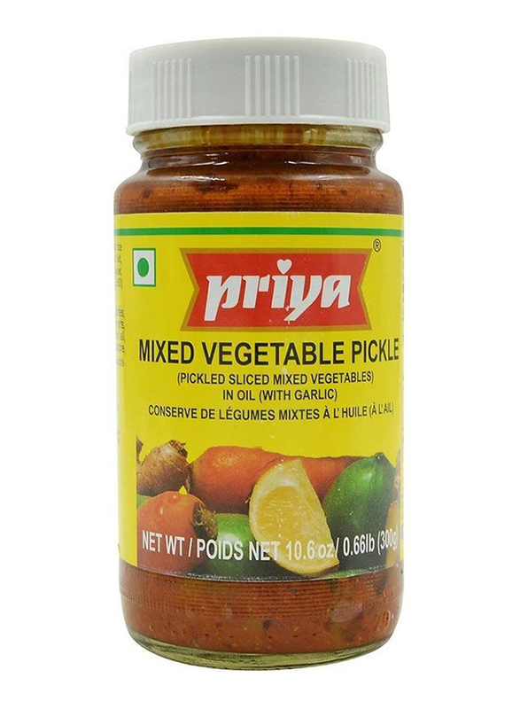 Priya Mixed Vegetable Pickle, 300g