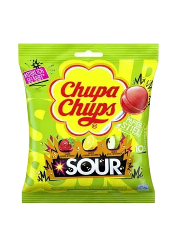 

Chupa Chups Sour Lollipop, 120g