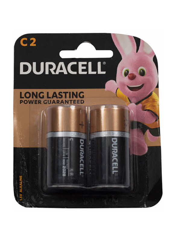 

Duracell C2 Battery, 2 Pieces, Multicolour