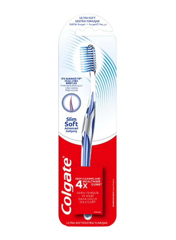 

Colgate Slim Soft Advance Toothbrush, Multicolour