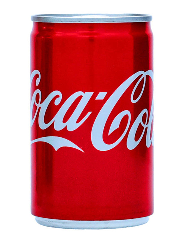 Coca Cola Original Carbonated Soft Drink Can, 150ml