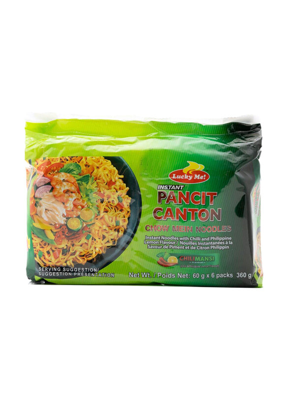 

Lucky Me Noodles Chilli Mansi, 6 x 60g