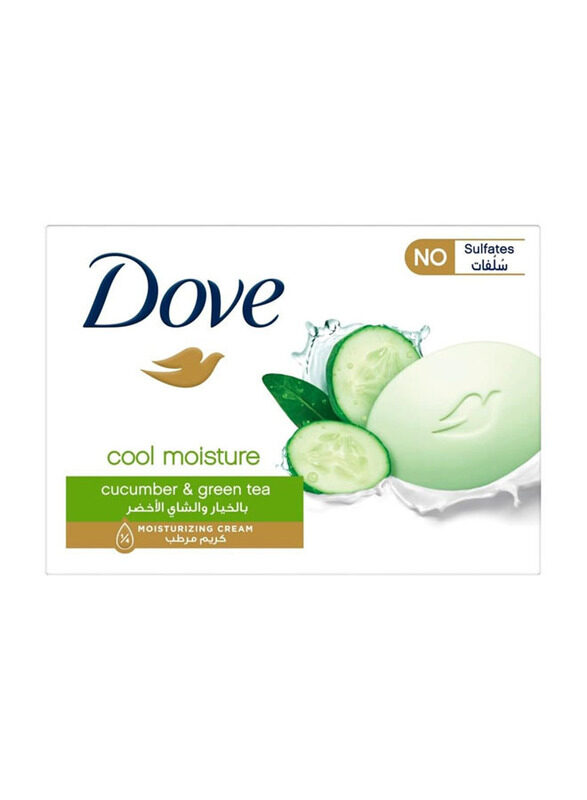 

Dove Cool Moisture Cucumber & Green Tea Soap, 125gm