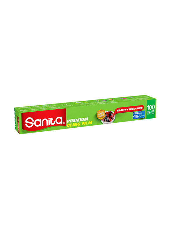 

Sanita Premium Cling Flim, 100 Sq.Ft.