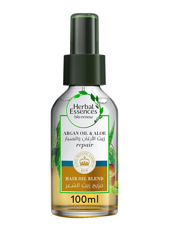 

Herbal Essences Argan & Aloe Vera Hair Repair Oil for All Type Hair, 100ml