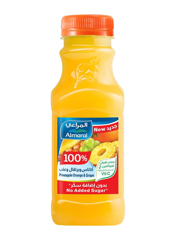 Al Marai Pineapple Orange & Grape Juice, 200ml