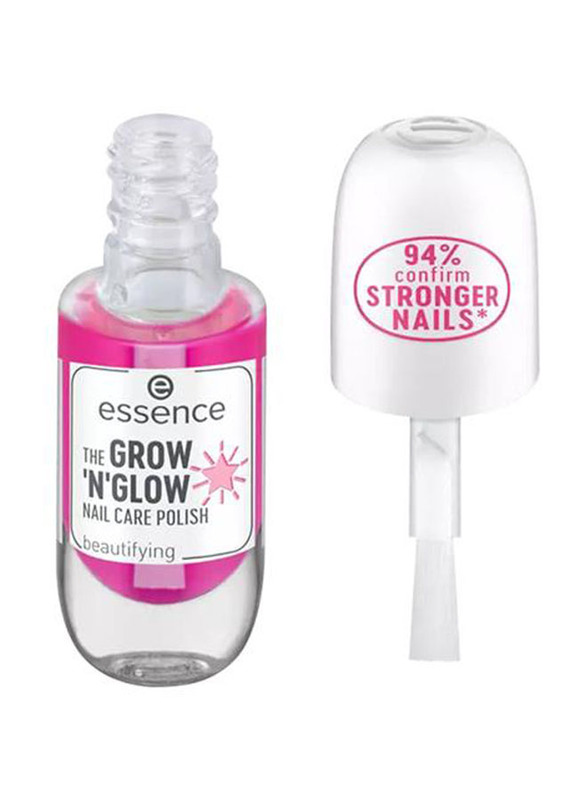 

Essence Nail Care The Grow 'N' Glow Nail Care Polish, Clear