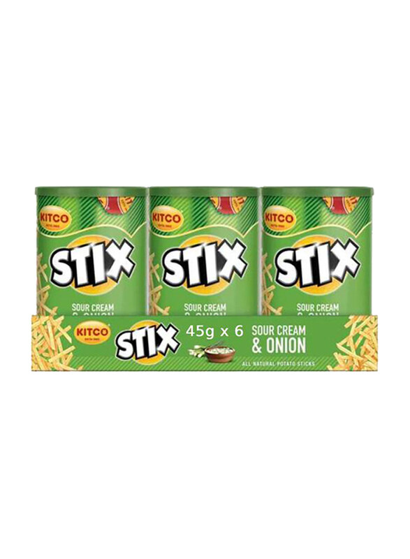 

Kitco Stix Sour Cream & Onion, 6 x 45g