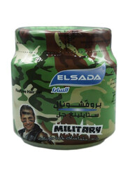 Elsada Professional Long Lasting Hold Military Hair Styling Gel for All Hair Types, 1L