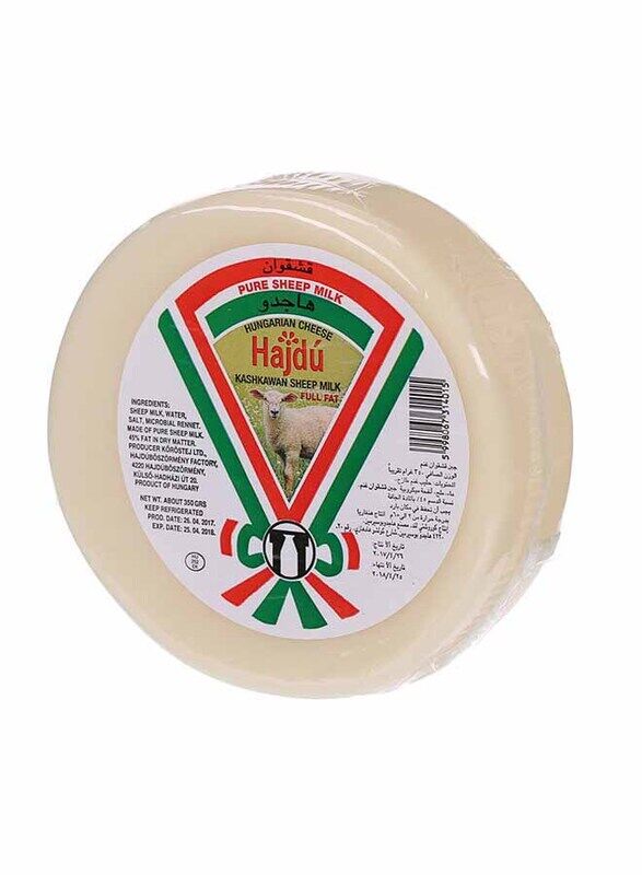 

Hajdu Kashkaval Pure Sheeps Milk Cheese, 350g