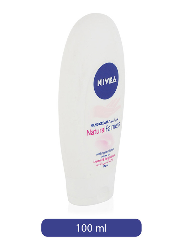 Nivea Natural Fairness Hand Cream, 100ml
