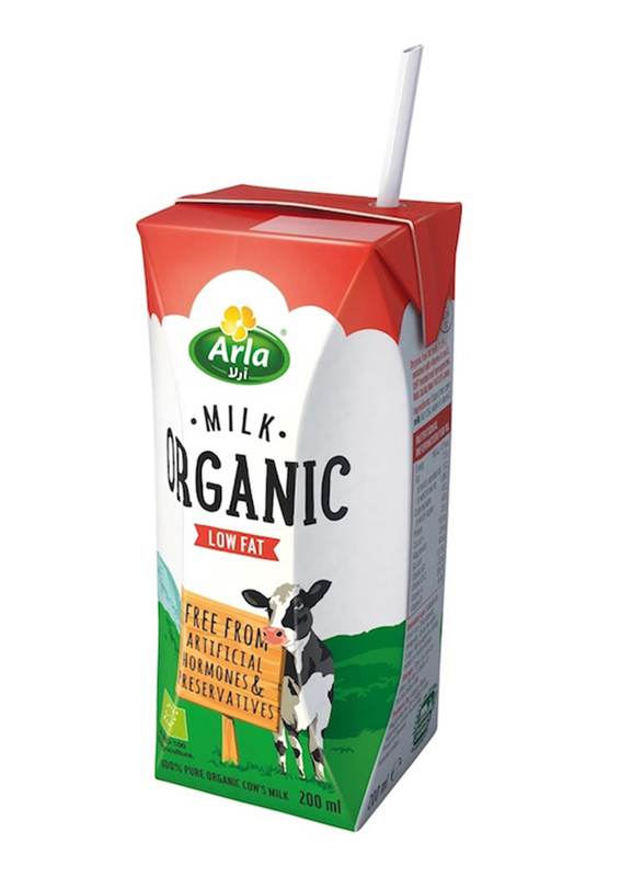 Arla Organic Low Fat Milk, 200ml