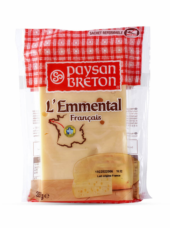 Emmental râpé 29% de MG, Paysan Breton (350 g)