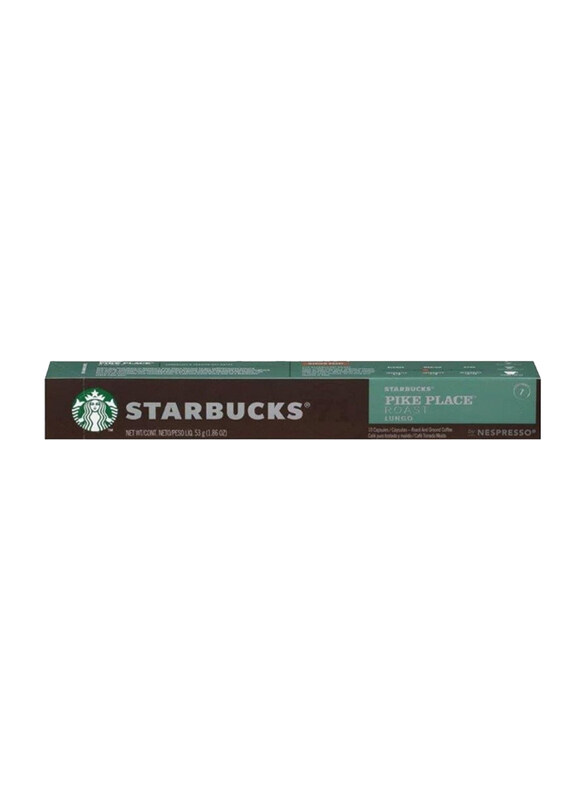 

Starbucks Pike Place Arabica Medium Roast Coffee Capsules, 10 Capsules