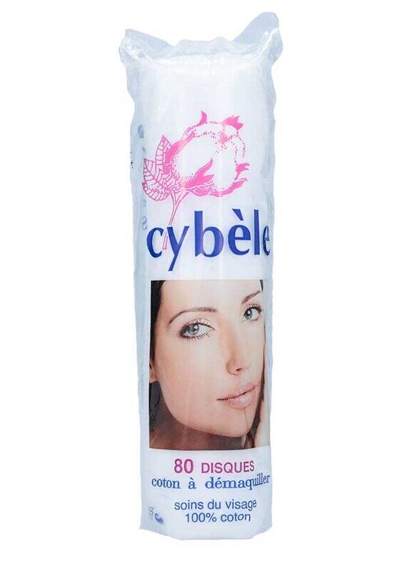 

Cybele Cotton Round Pads, 80 Pieces