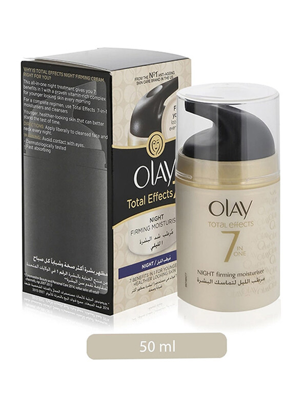 

Olay Total Effects 7-In-1 Night Firming Moisturiser, 50ml