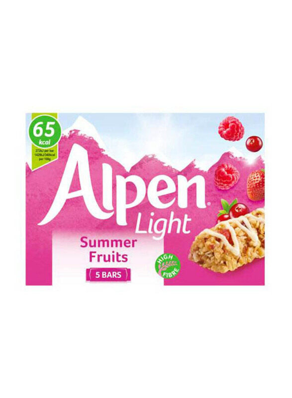 

Alpen Light Summer Fruit Cereal, 5 Bars