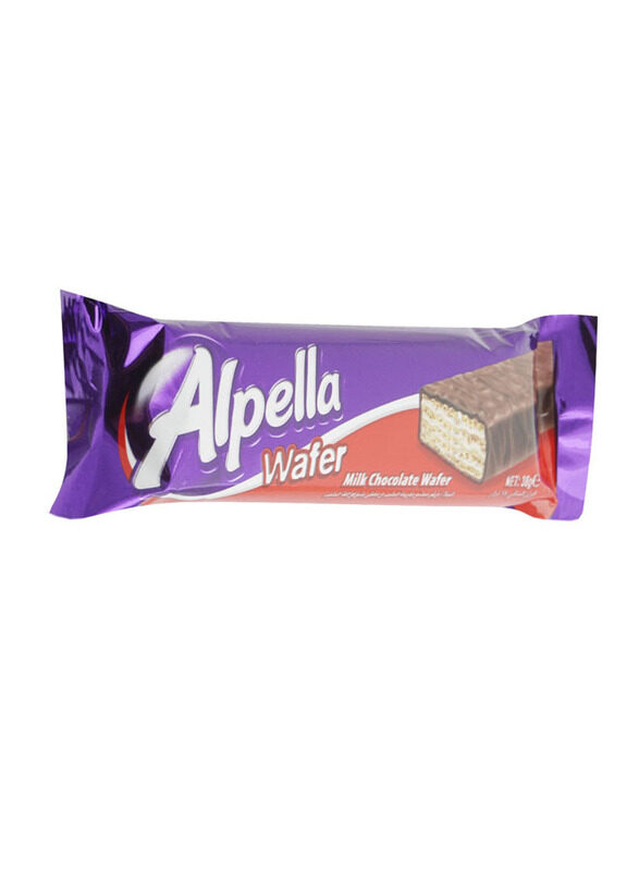 

Alpella Milk Chocolate Wafer Bar, 38g