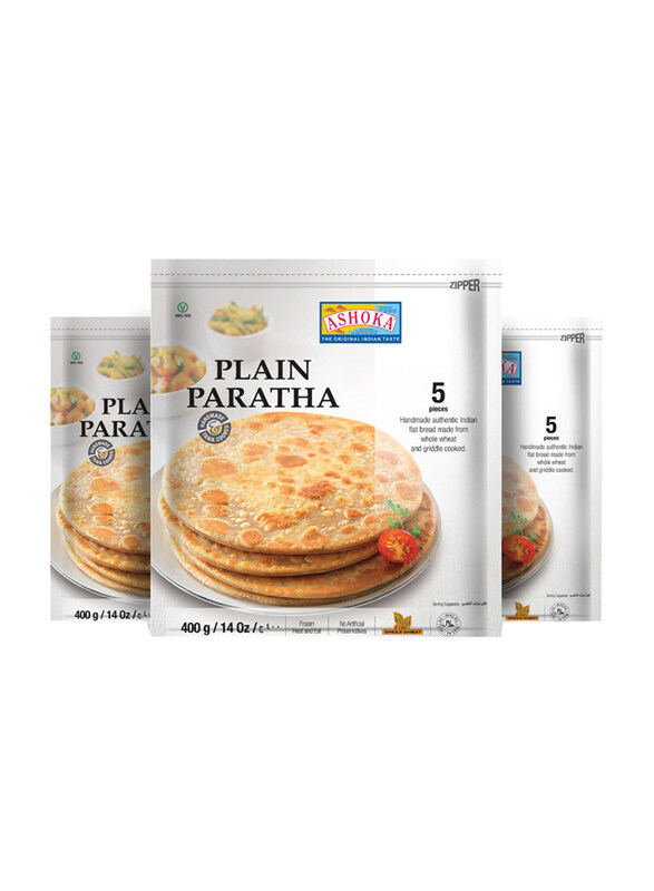 

Ashoka Asli Plain Paratha, 3 x 400g