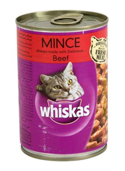 Whiskas Tasty Mince with Beef for Cats, 400g