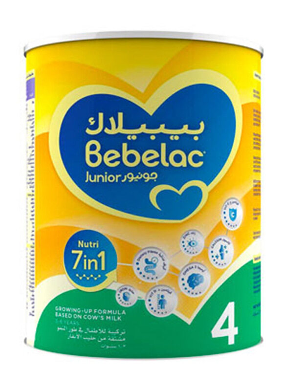 

Bebelac 7-In-1 Junior Stage 4 Growing Up Formula Milk, 800g