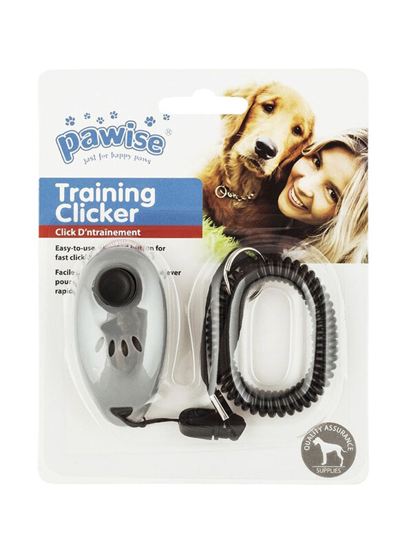 

Pawise Training Clicker for Dogs, Black/Grey