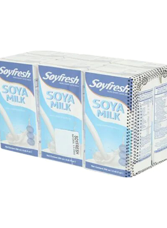 Soyfresh Natural Milk, 6 x 250ml