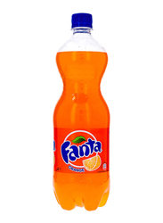 Fanta Orange Carbonated Soft Drink, 1 Liter