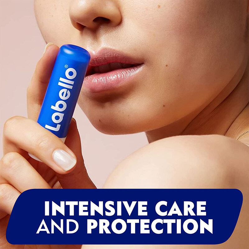 Labello Classic Moisturizing Lip Balm, 4.8g, White