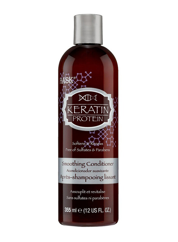 

Hask Keratin Protein Smoothing Conditioner for All Hair Types, 355ml