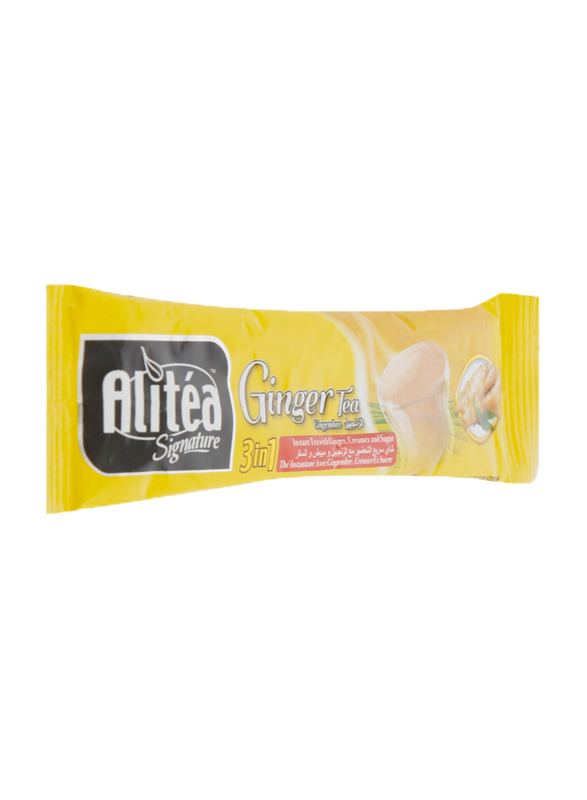 Alitea 3-in-1 Signature Ginger, Creamer, and Sugar Instant Tea, 20g