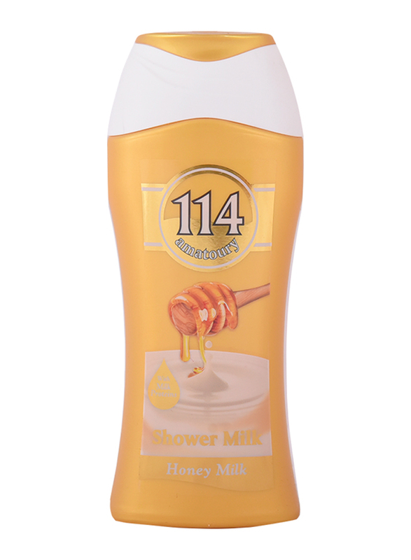 114 Amatoury Honey Milk Shower Gel, 650ml