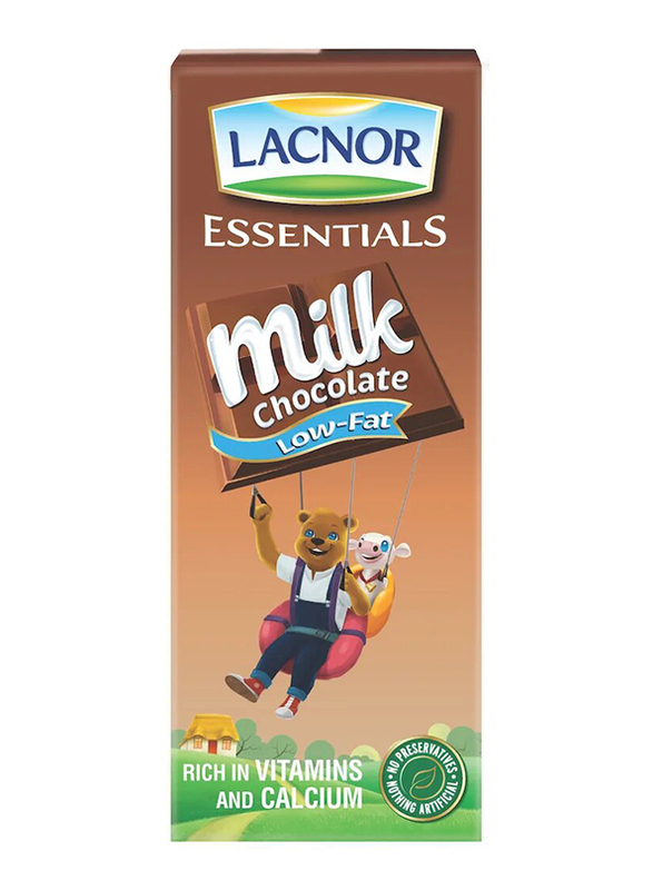 Lacnor Grass Fed Chocolate Milk, 180ml