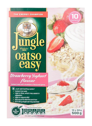 Jungle Oatso Easy Strawberry & Yoghurt Flavoured Oats, 500g