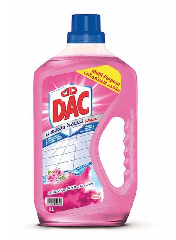 

DAC Disinfectant Super Rose Liquid Cleaners, 1 Liter