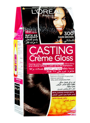 L'Oreal Paris Casting Creme Gloss Set, 300 Dark Brown