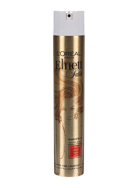 

L'Oreal Paris Elnett Normal Hold Hair Spray for All Hair Types, 400ml