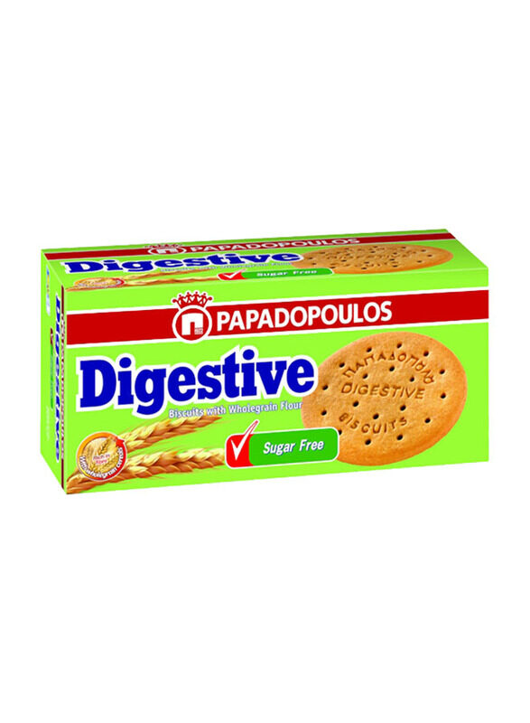 

Papadopoulos Digestive Sugar Free Biscuits, 250g