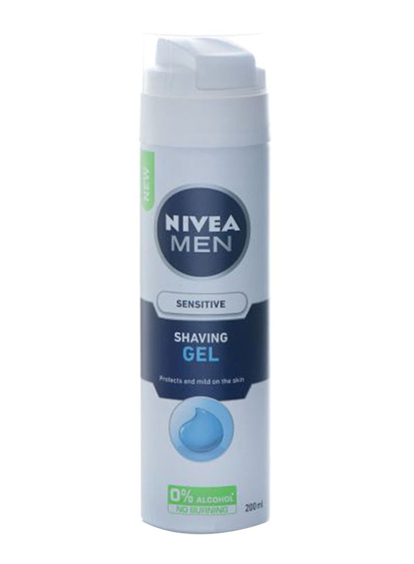 Nivea Men Sensitive Shaving Gel, 200ml