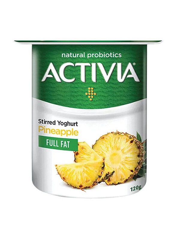 

Activia Full Fat Pineapple Stirred Yoghurt, 120g