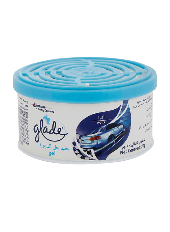 Glade 70g Car Air Freshener Mini Gel, Aqua