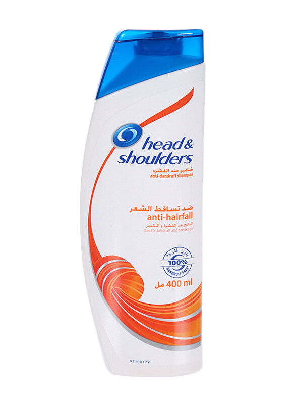 

Head & Shoulders Anti-hairfall Anti-dandruff Shampoo, 400ml