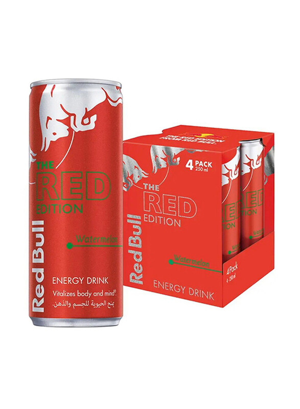 

Red Bull Red Edition Energy Drink, 4 x 250ml