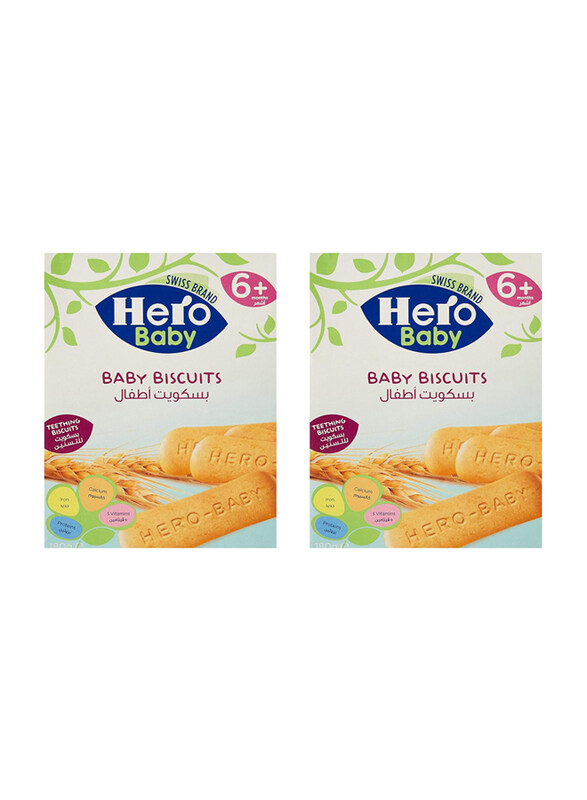 

Hero Baby Biscuits, 2 x 180g