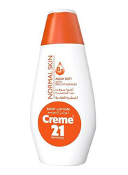 Creme 21 Aqua Soft Body Lotion with Pro-Vitamin B5 for Normal Skin, 400ml